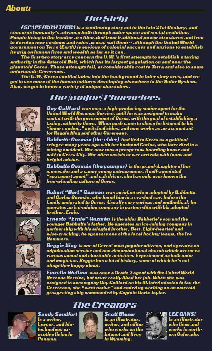 Page 0 of Escape From Terra