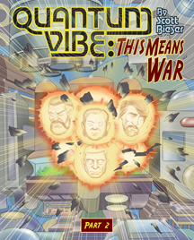 Quantum Vibe: This Means War (part 2) Front Cover