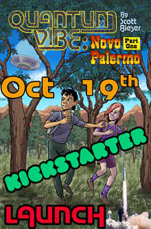 Quantum Vibe: Novo Palermo - Part 1, Kickstarter launch Oct 19th